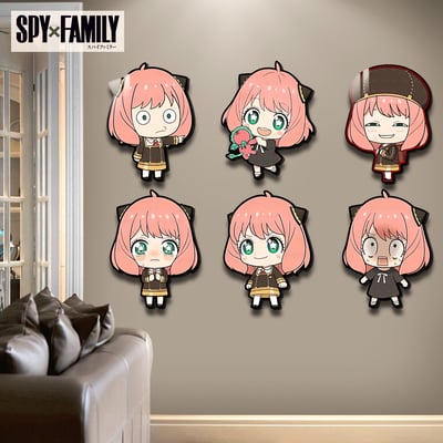 【週邊】阿喵畫社-阿妮亞六宮格卡磚4