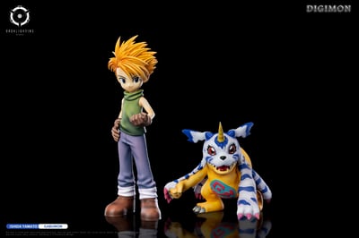 【數碼寶貝】逆光-Studio-初代人物圖鑑共鳴系列 第一彈 阿和&加布獸3