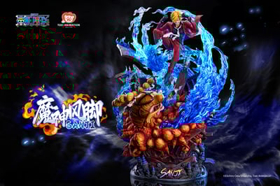 【正版授權】上海東映動畫-航海王 魔神風腳·SANJI1