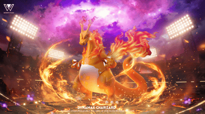 【寶可夢】玩得 Wonder studio－丹帝戰隊 極巨化 噴火龍2