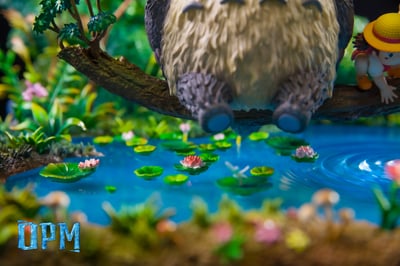 【宮崎駿】OPM-Studio-宮崎駿桌面小場景系列 005 龍貓釣魚4