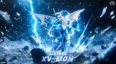 【數碼寶貝】南瓜粥-雷霆之志 V仔獸EX VX獸1