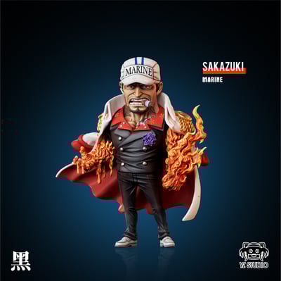 【海賊王】YZ工作室-海軍 第42彈 元帥 赤犬1