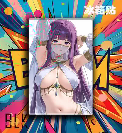 【週邊】巴洛克－葬送的芙莉蓮 異域菲倫 裝飾畫＆冰箱貼5