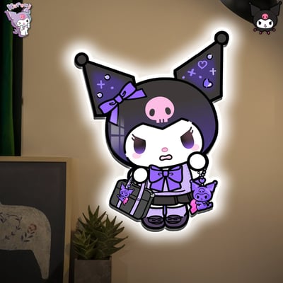 【週邊】阿喵畫社-庫洛米豎款燈帶畫6