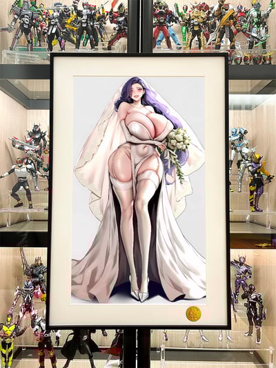 【週邊】星空工作室－美麗新世界 花嫁金美庭 裝飾畫2