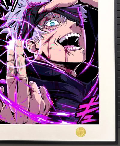 《週邊》H2工作室-動漫二次元裝飾畫 咒術師五條悟4