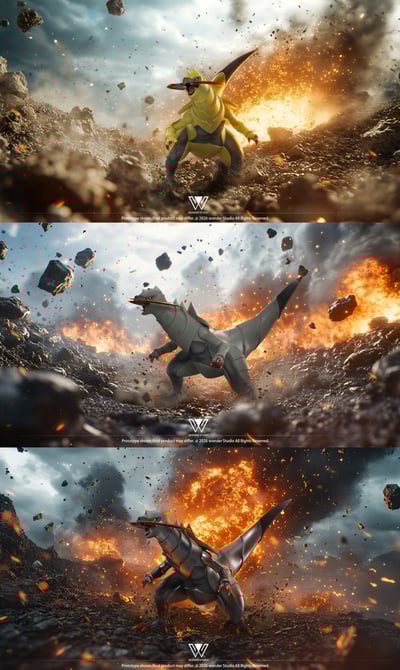 【寶可夢】玩得 Wonder studio－雙斧戰龍1