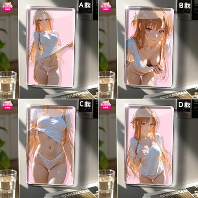 【週邊】阿喵畫社－刀劍神域 動漫冰箱貼 第六十二彈 結城明日奈1