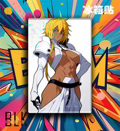 【週邊】巴洛克－死神 蒂雅·赫麗貝爾 裝飾畫 & 冰箱貼5