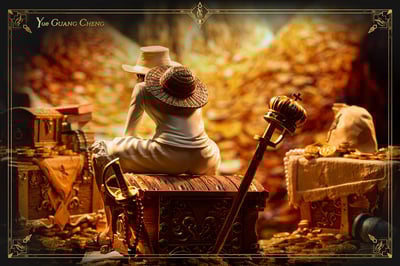 【海賊王】月光城工作室-黃金城劇場版系列 第一彈 魯夫8