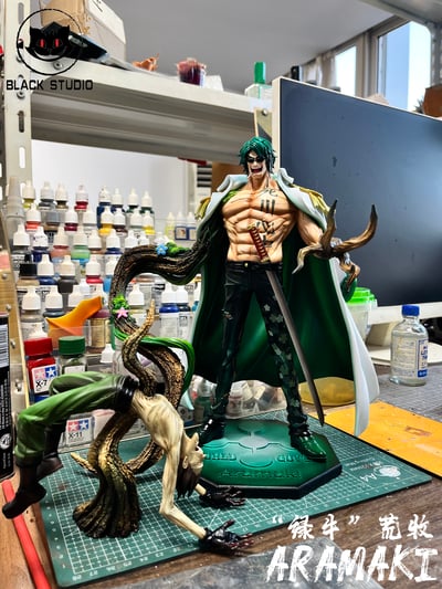 【海賊王】Black studio 小黑工作室-私定補全海軍系列 綠牛2.01