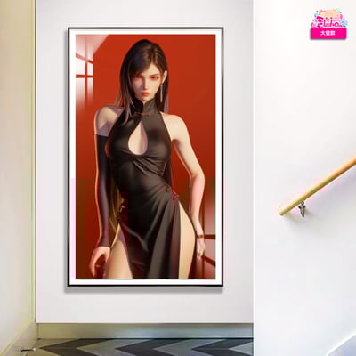 【週邊】阿喵畫社-女明星 蒂法3