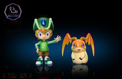 【數碼寶貝】MDS Studio-數碼寶貝系列 阿武&巴達獸1