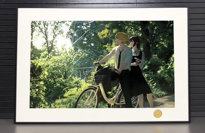 【週邊】H2工作室－鏈鋸人 出遊蕾塞＆電次 裝飾畫2