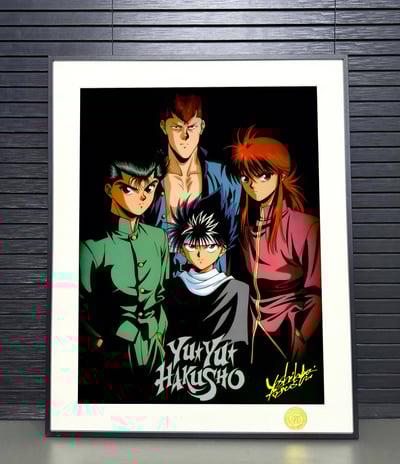 【週邊】H2工作室-幽遊白書 浦飯幽助藏馬飛影桑原與真動漫二次元裝飾畫2