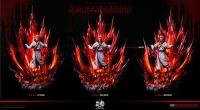 【咒術迴戰】塵境工作室-ss收藏級雕像系列 粉毛邪笑男6