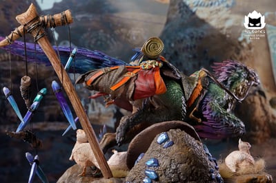 【魔物獵人】Heroics Studio貓火工作室-怪物獵人 荒野鷺鷹龍6