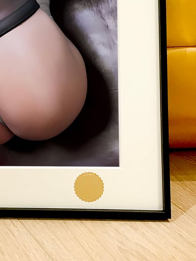 【週邊】星空工作室－FF7 最終幻想 2B蒂法 裝飾畫5