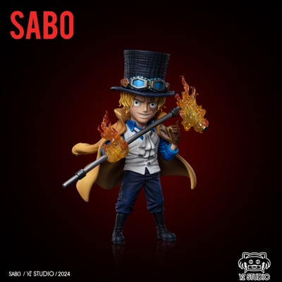 【海賊王】YZ工作室-革命軍 第五彈 參謀長 炎帝薩博2