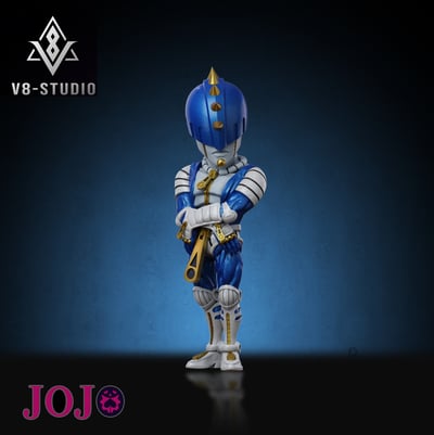 【JOJO的奇妙冒險】V8-STUDIO-JOJO黃金之風 布姐 布加拉提/替身鋼鍊手指3