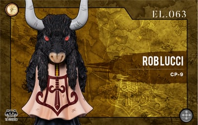 【海賊王】YZ工作室-偉大航路系列 決戰司法島 063 面具cp9 羅布·路奇1