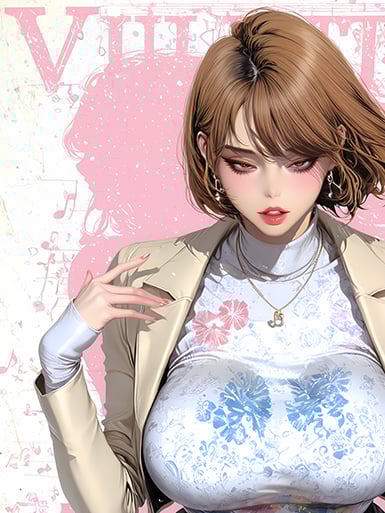 【週邊】巴洛克－美麗新世界 羅素麗 裝飾畫&冰箱貼2