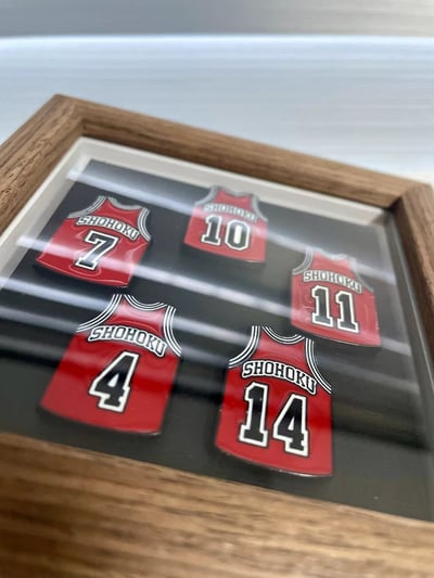 【週邊】千鳥社-灌籃高手球衣徽章8