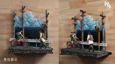 【宮崎駿】神隱工作室-剪影瞬間系列 鈴芽之旅 再見之前的路口11