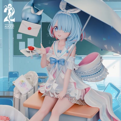 【原創授權】Alice21-純白誓約 澈藍心約·藍白天使2