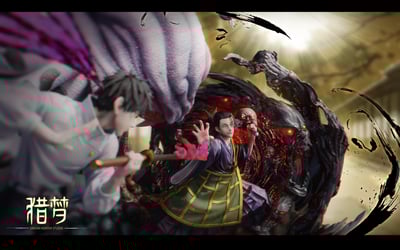 【咒術迴戰】獵夢工作室-乙骨憂太VS夏油傑3