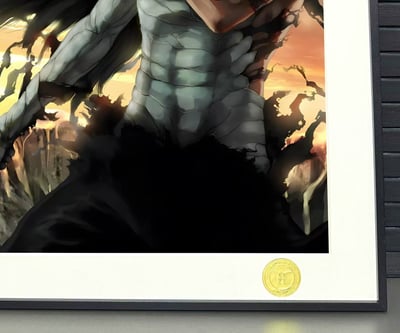 【週邊】H2工作室-無月一護 死神 黑崎一護BLEACH裝飾畫5