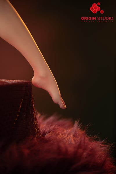 【格鬥天王】ORIGIN STUDIO－輕雕像 女性格鬥家 小舞10