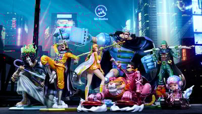 【海賊王】鬼谷工作室-傑爾馬第八彈弗蘭奇 & 猛男粉弗蘭奇1