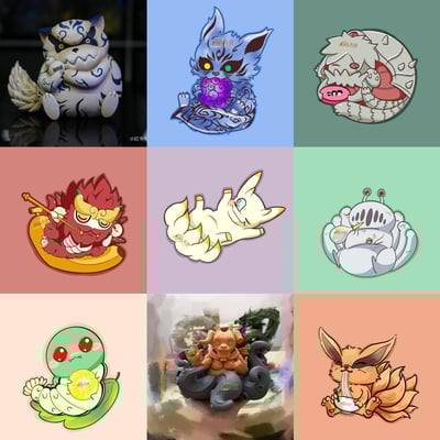 【火影忍者】木葉studio-火影系列 尾獸1