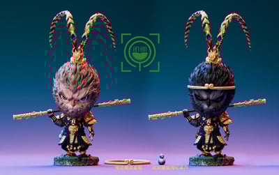 【黑悟空】GEISHA瑰夏社-西遊Q版 第二彈 齊天大聖1