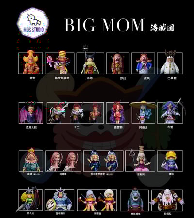 【海賊王】MDS Studio-BIG MOM海盜團 第十四彈 夏洛特 歐佩拉2