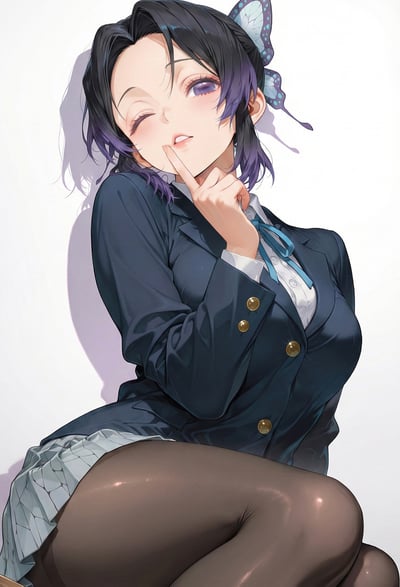 【週邊】H2工作室－鬼滅之刃 制服蝴蝶忍 裝飾畫3