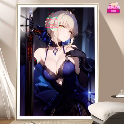 【週邊】阿喵畫社-晚宴 吾王saber3