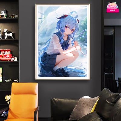 【週邊】阿喵畫社-下雨天 甘雨3