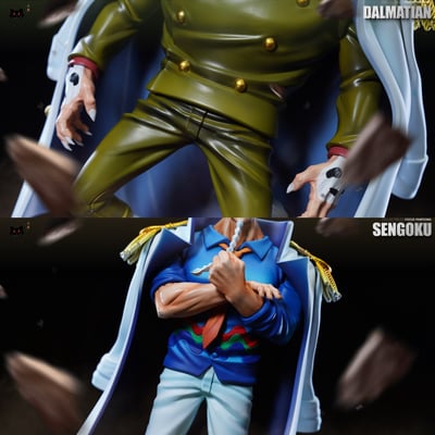 【海賊王】Black studio 小黑工作室－私人定制海軍系列 達爾梅西亞2.0&老年戰國2.06