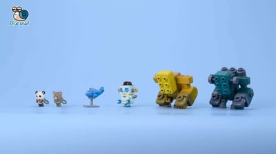 【楓之谷】藍蝸牛工作室(Blue Snail)-冒險島比例世界系列 第二十彈 玩具城（二）1