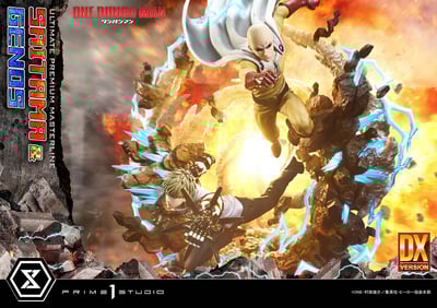 【正版授權】Prime 1 Statue－一拳超人 埼玉＆傑諾斯24