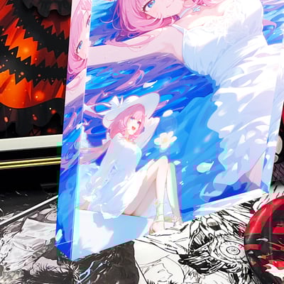 【週邊】阿喵畫社-愛莉希雅透明卡磚4