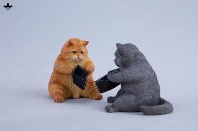 【正版授權】JXK－錢包空空貓4