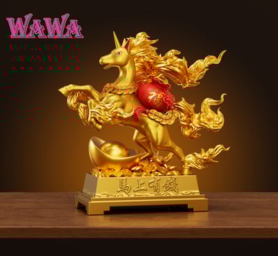 【寶可夢】wawa-studio－招財系列 招財烈焰馬 馬上有錢7
