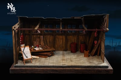 【宮崎駿】神隱工作室-剪影瞬間系列 紅豬王牌飛行員波魯克8