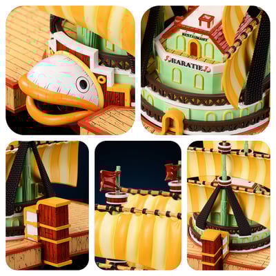 【海賊王】M4工作室-全員船系列 第二十七彈 海上餐廳 巴拉蒂3