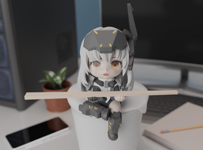 【正版授權】SWIF-勝利女神 泡麵壓公仔13