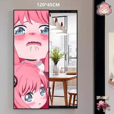 【週邊】阿喵畫社-阿妮亞全身推拉鏡3